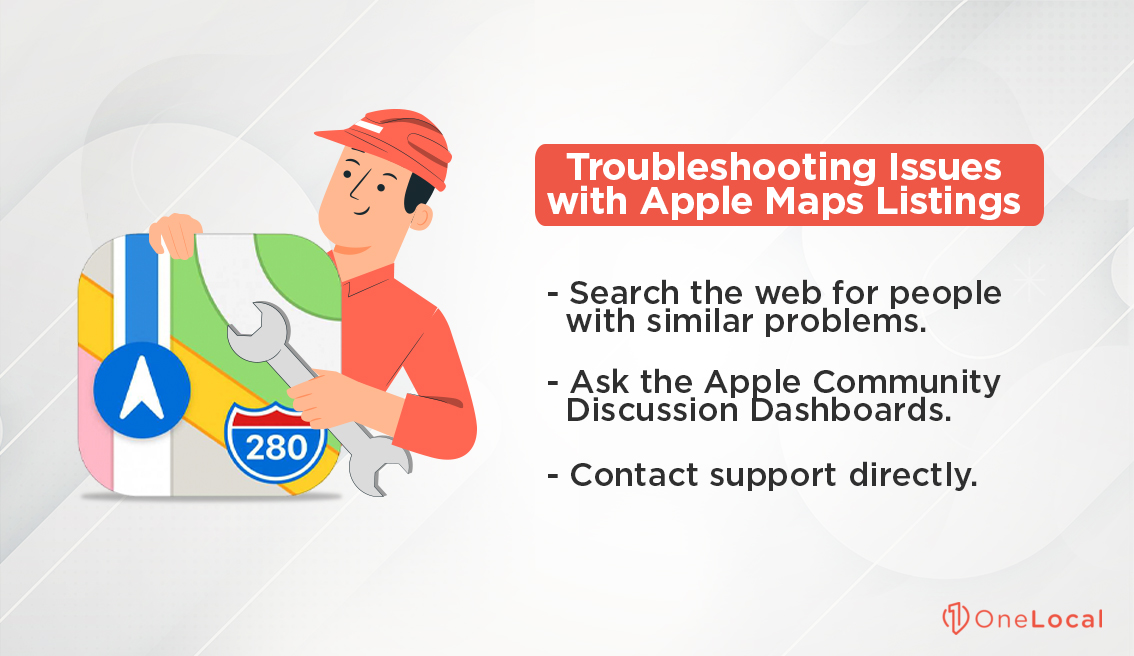 Apple Maps Listings Troubleshooting