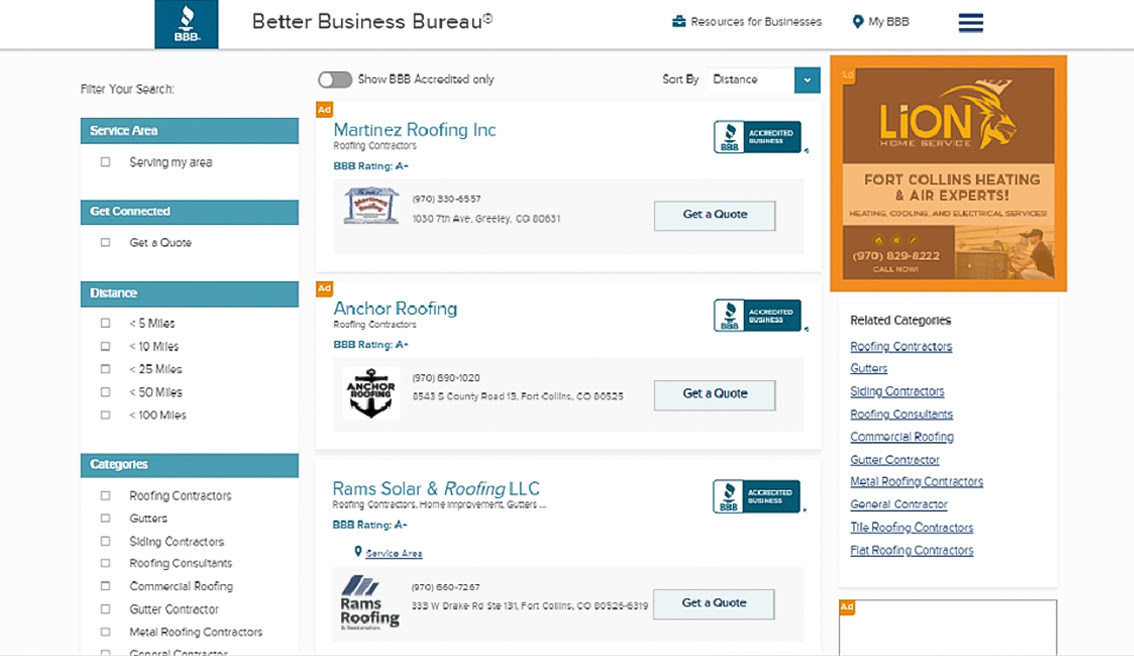 Better Business Bureau