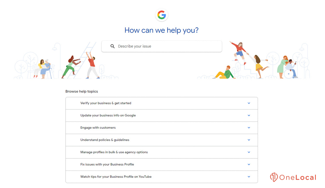 Google Business Profile Help Center