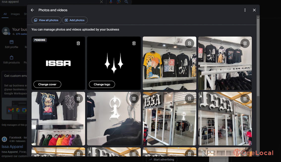 Managing Google Business Profile Photos