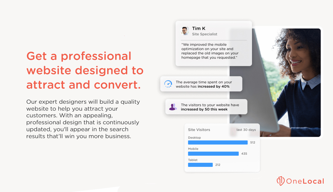 OneLocal Website Design