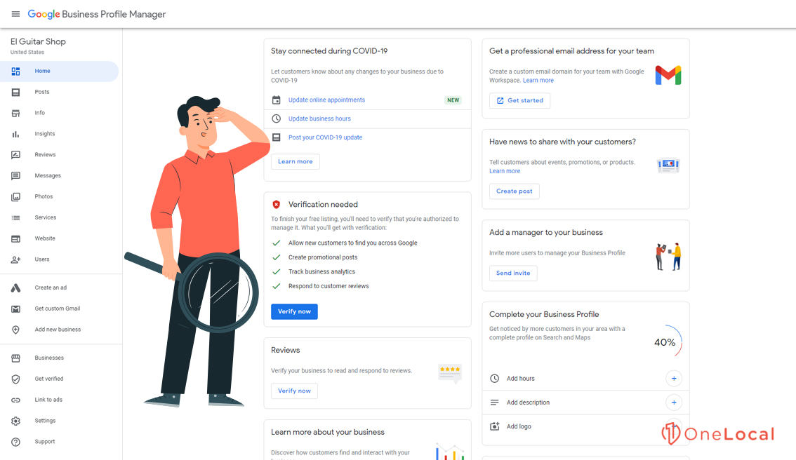 Optimizing Google Business Profile