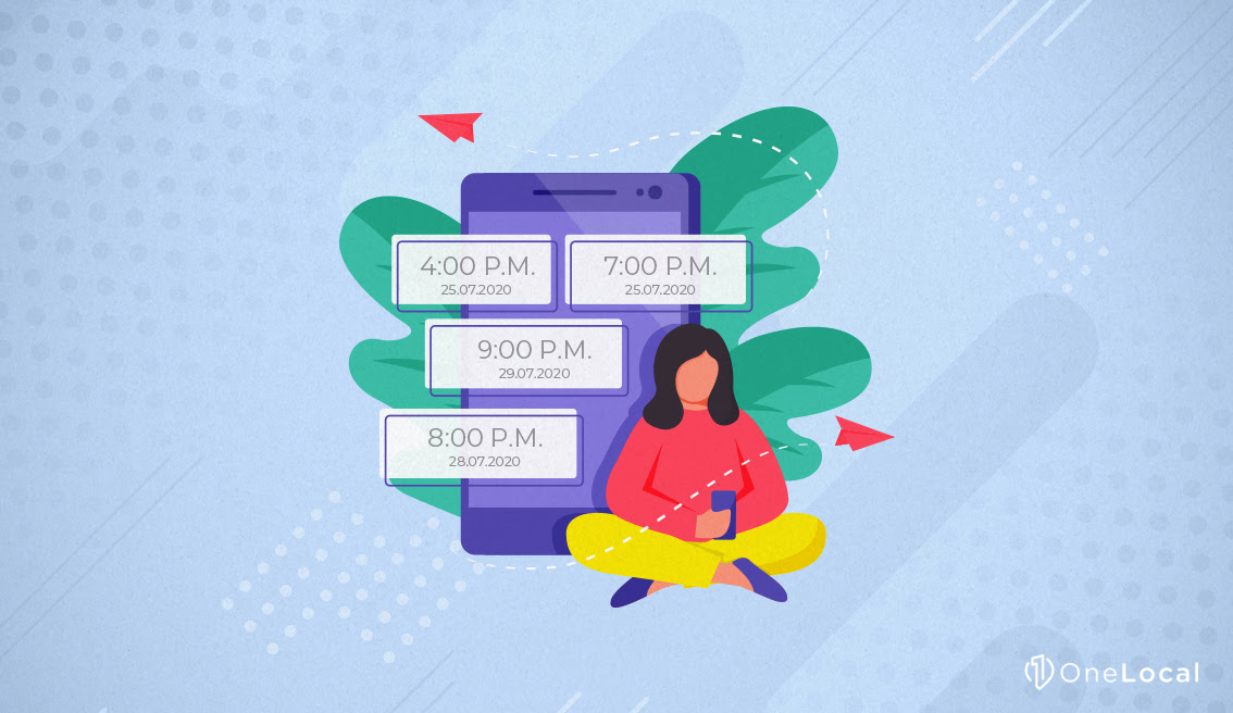 Scheduled Texts in Business