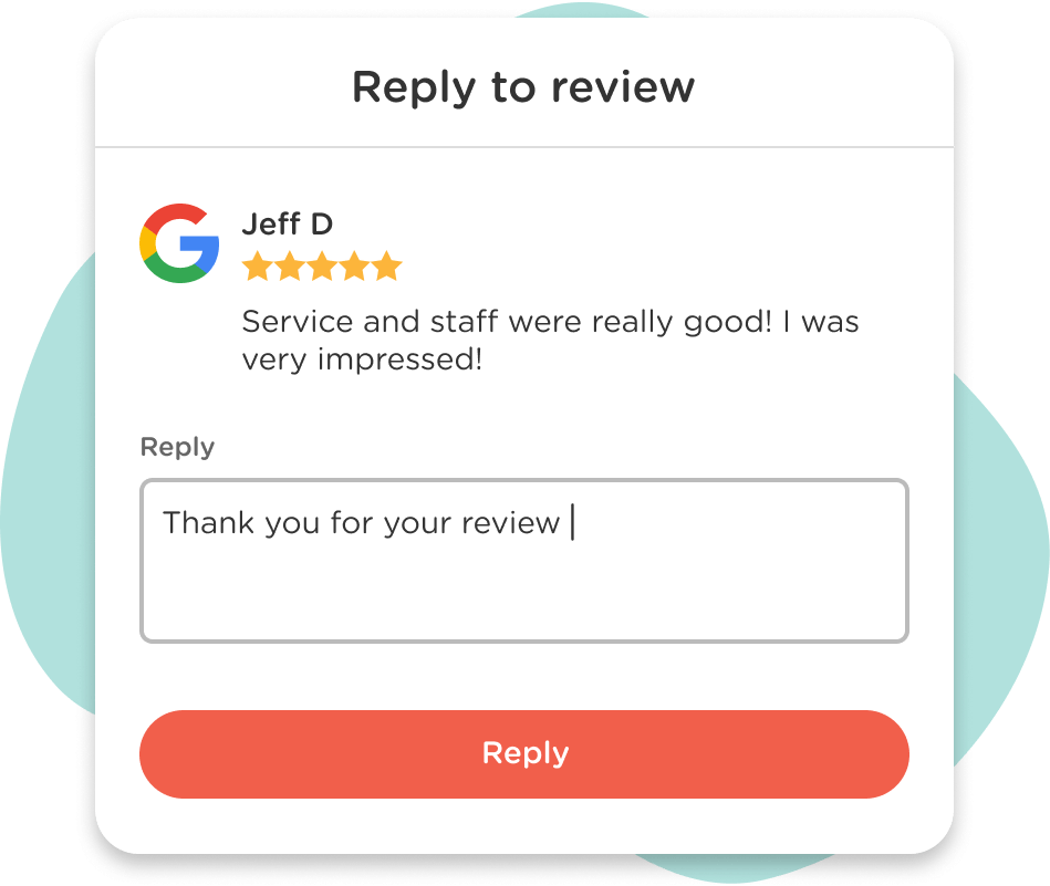 You can easily reply to reviews via the OneLocal dashboard.